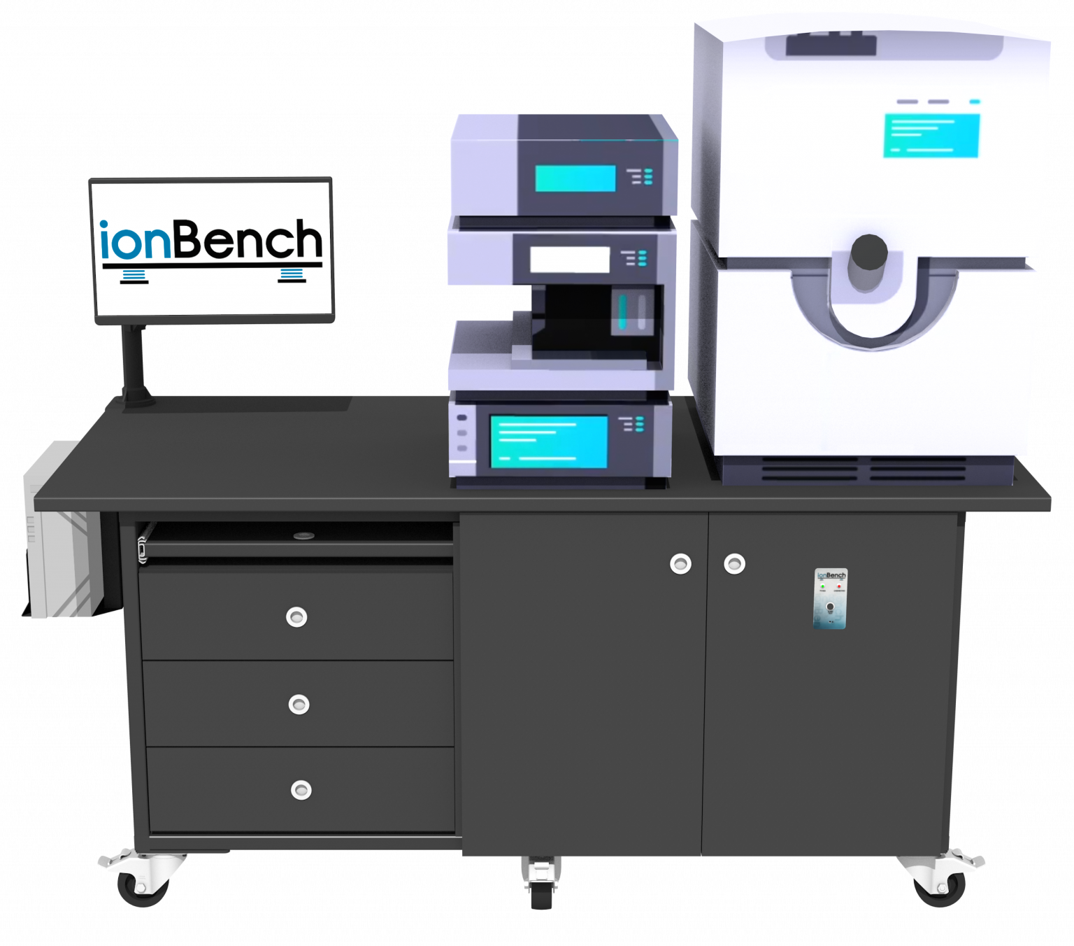 Mass spectrometry bench ionBench