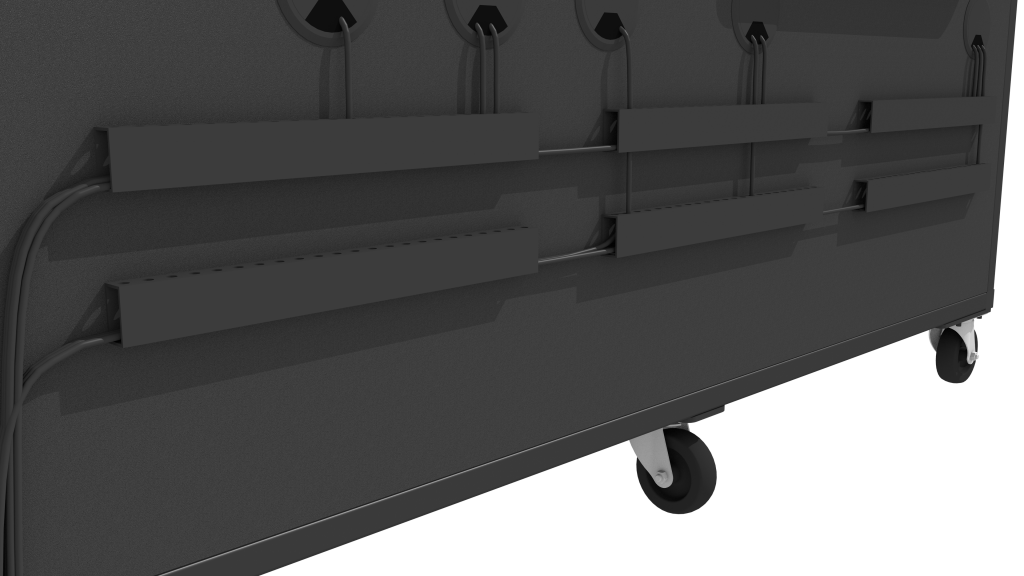 MS Bench option : Cable tray management - ionBench