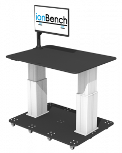 height adjustable bench for liquid chromatographer